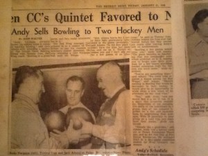 (B) AV - Detroit Hockey - January 21, 1949