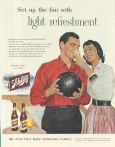 Schlitz Bowling Ad
